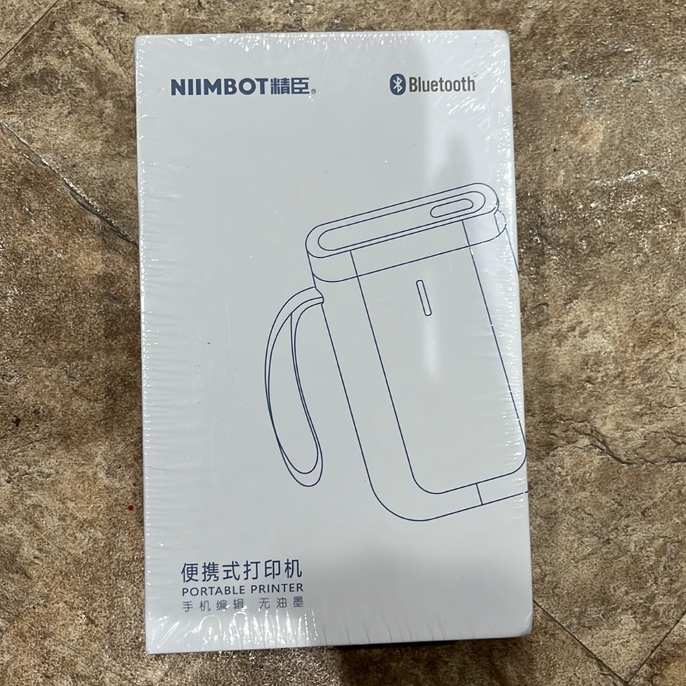 Nimbot Portable Bluetooth Label Printer. (Wireless)